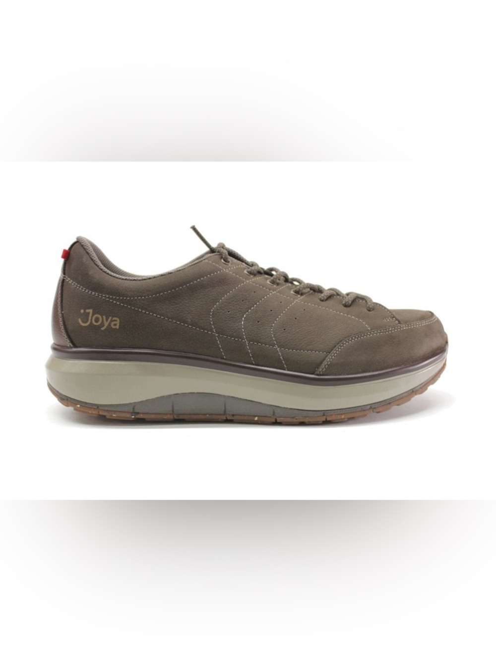 Joya Moscow II Brown Leather Walking Shoe Men’s Size 10 EU 43 Swiss Tech